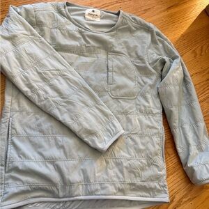 Snow Peak Light Green Quilted Pullover